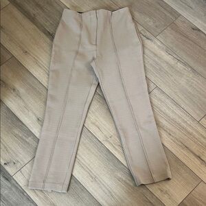 Diane Von Furstenberg Stretch Pleat Front Pants